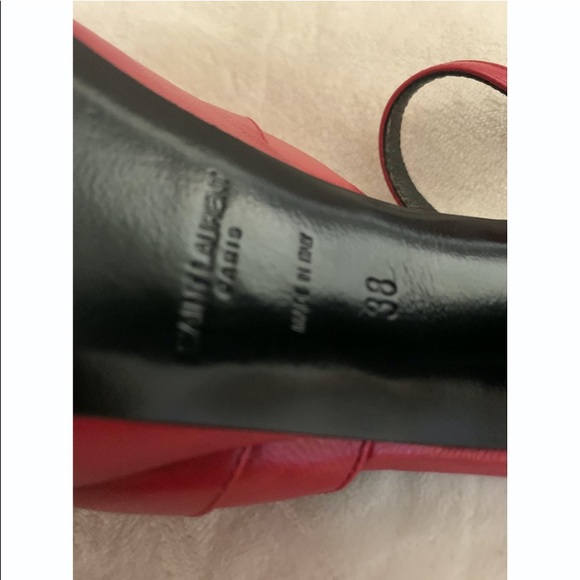 Red sandals - Picture 3 of 7